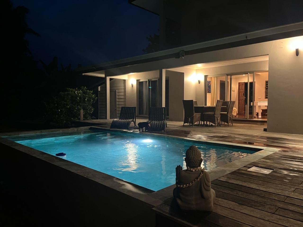 Moorea Temae Villa Walking Dist Beach And Golf 外观 照片