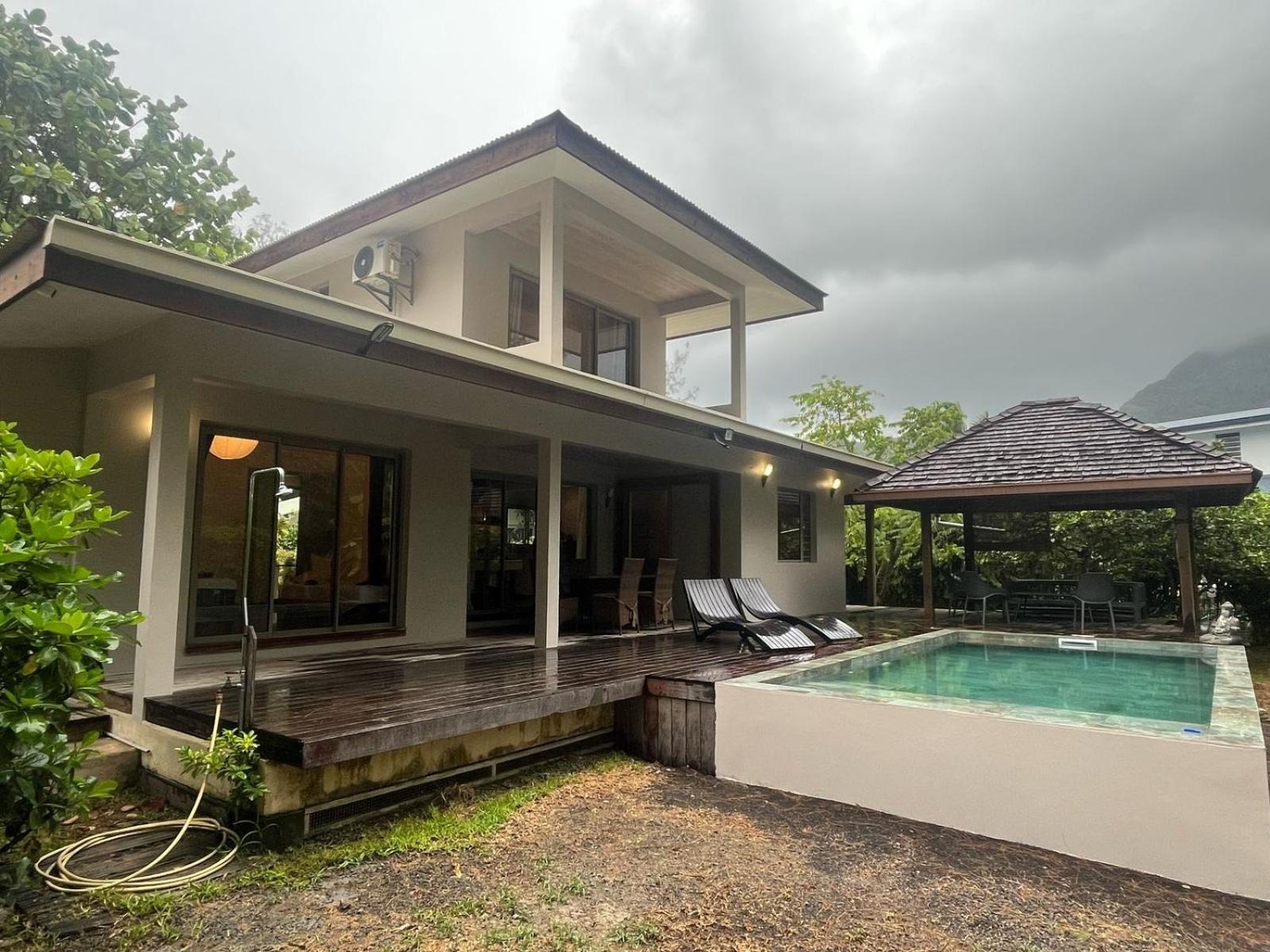 Moorea Temae Villa Walking Dist Beach And Golf 外观 照片