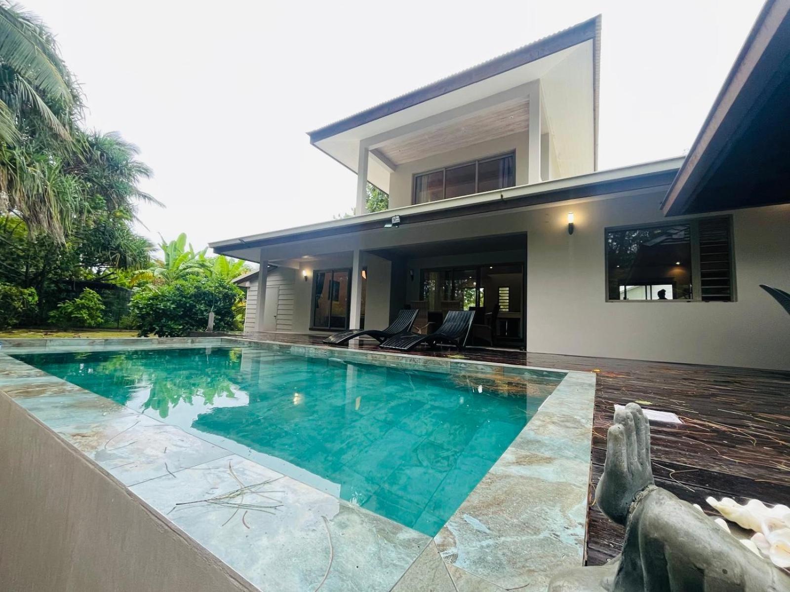 Moorea Temae Villa Walking Dist Beach And Golf 外观 照片